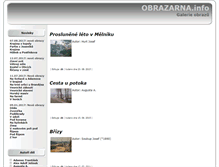 Tablet Screenshot of obrazarna.info